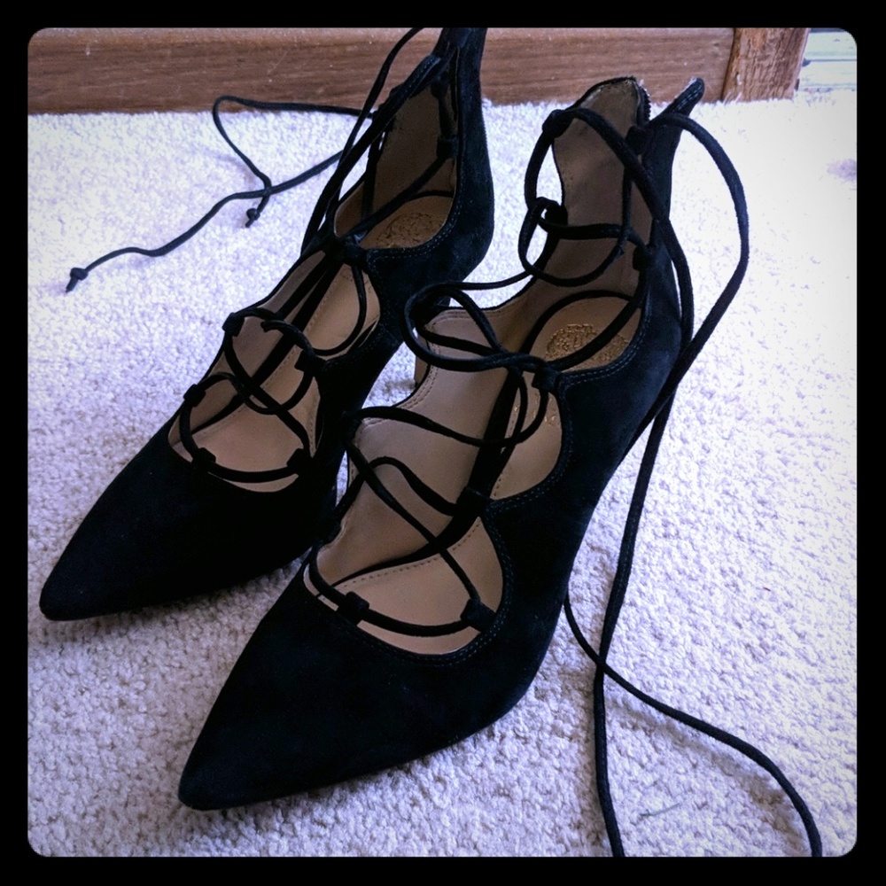 Vince Camuto Barsha Lace-up Pump, only worn once